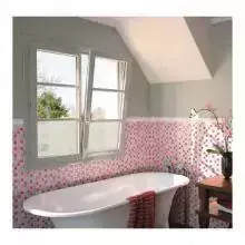 Fenetre basculante PVC salle de bain