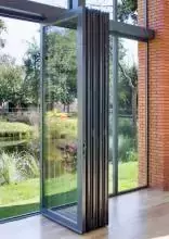 Porte fenetre accordéon sur mesure