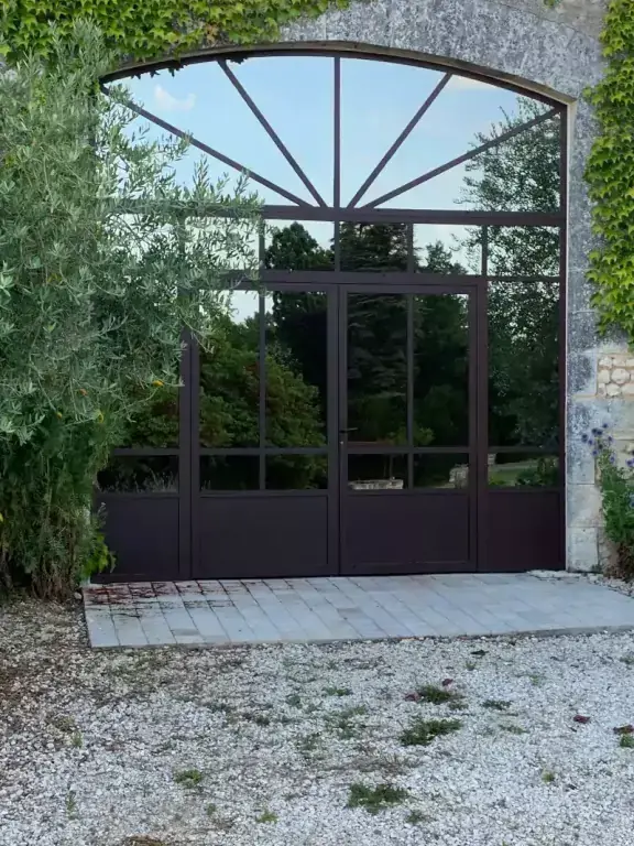 fenetre acier double vitrage