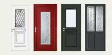 porte aluminium exterieure traditionnelle