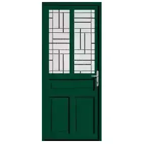 Porte d'entrée PVC sur mesure