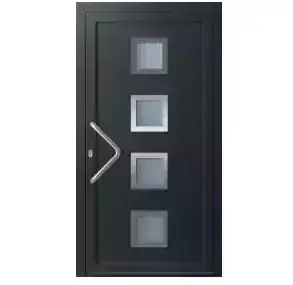 Porte d'entrée PVC sur mesure Contemporaine