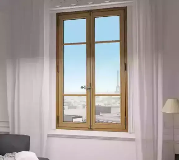 Fenêtre bois pour volet roulant