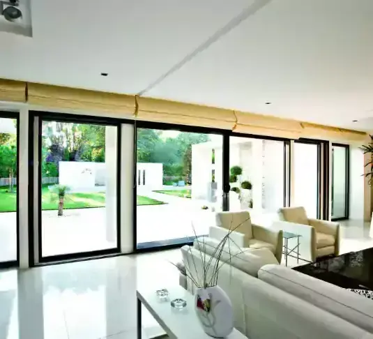 Baie vitrée aluminium sécurisée Estival evolution