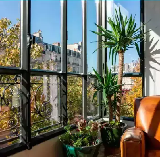 Fenêtre Acier sécurisée