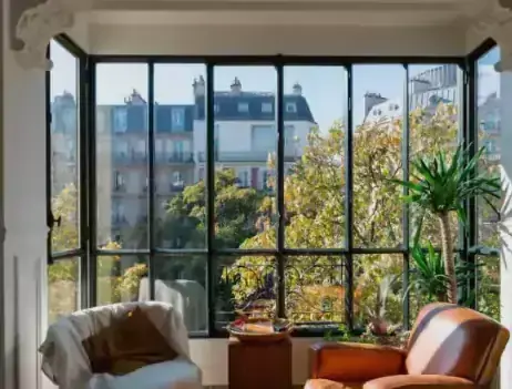 Porte-fenêtre Acier sécurisée