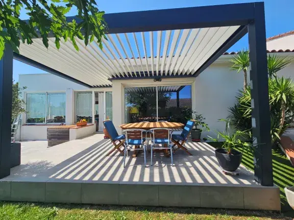 pergola à lames orientables