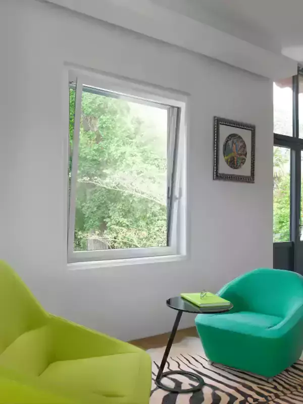 fenetre aluminium blanche