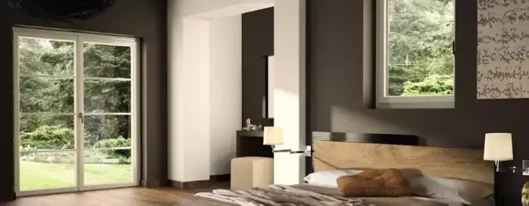 Porte fenêtre PVC rénovation 