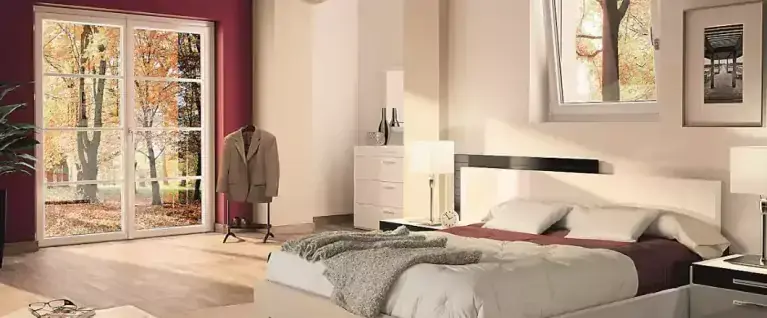 Porte-fenêtre sécurisée