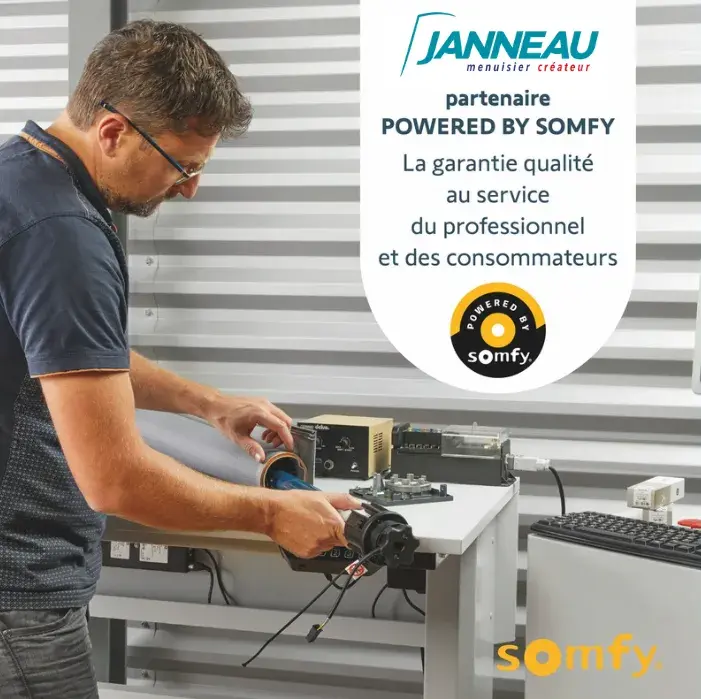Partenariat Janneau Somfy