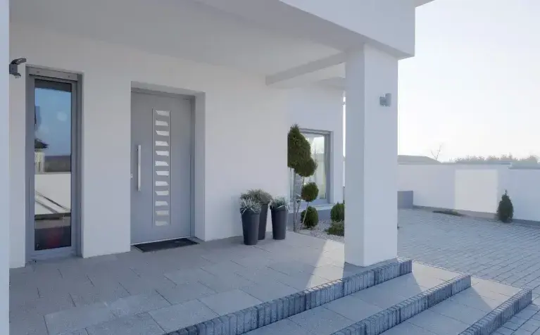 porte d'entrée alu