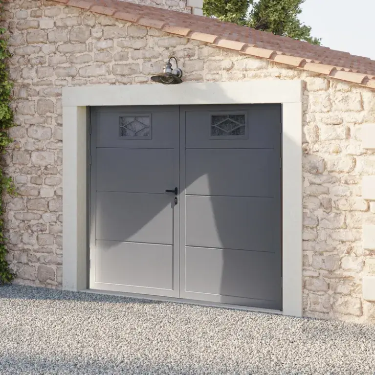 porte de garage battante