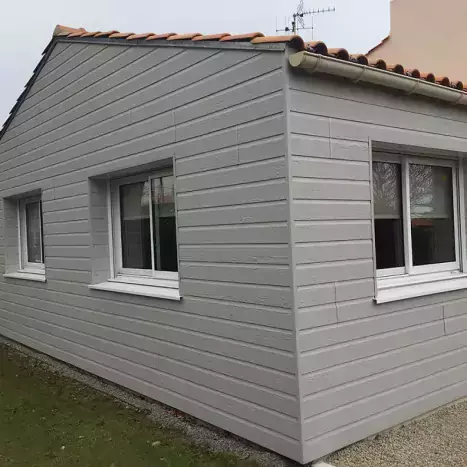 bardage de maison exterieur en canexel