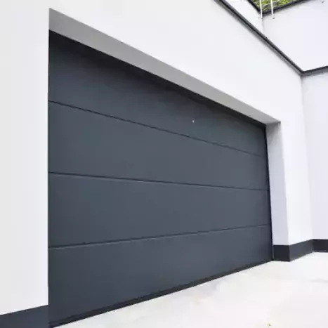 portail moderne foncé