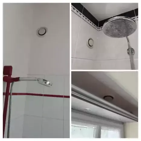 ventilation maison douche