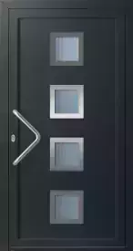 porte d'entrée maera gris anthracite