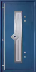 porte d'entrée xanthos bleu